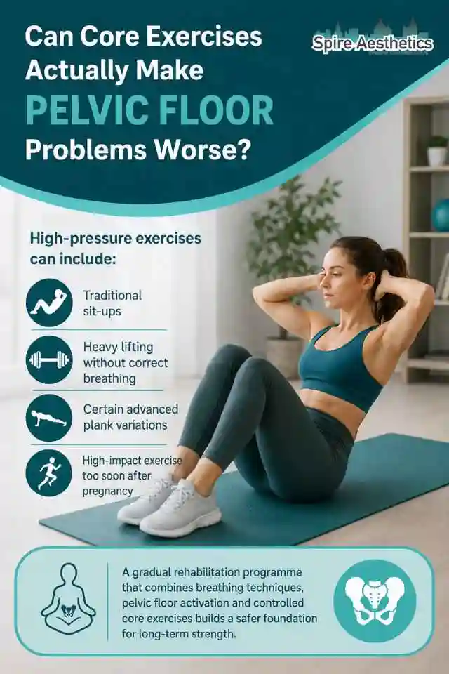 Can Strengthening Your Core Alone Actually Make Pelvic Floor Problems Worse Port Glasgow?